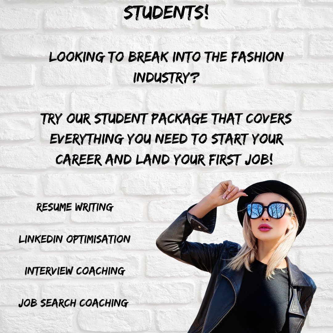 STUDENTS &amp; FIRST JOBBERS!

Looking to get into the Fashion and Retail Industry?

Come and check out our student packages. We will get you in the best possible place to get your foot in the door.

bothsidesofthedesk.com/students

#students #fashionjobs #studentfashionjobs #jobpreperation
