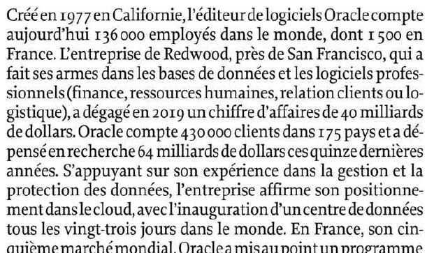 En cette fin de semaine, que diriez-vous de faire... <a href="/LePoint/">Le Point</a> sur les activités d'<a href="/Oracle/">Oracle</a> et sur le comité directeur d’<a href="/Oracle_France/">Oracle France</a> ? A lire grâce à l'éclairage de <a href="/guillaumgrallet/">Guillaume Grallet</a> dans "L'Etat-Major" 👉bit.ly/2YNznTw 👌 #Cloud #Tech #Innovation #TransfoNum #leadership
