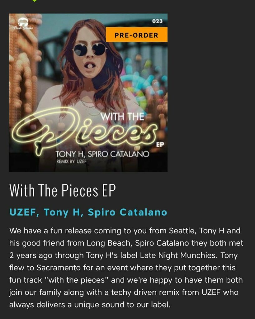 Pre-order is up!!! Had so much fun remixing this one for @djtonyh507 and @spirocatalanobeats 🔥 instagr.am/p/CBm4QuuAFJG/