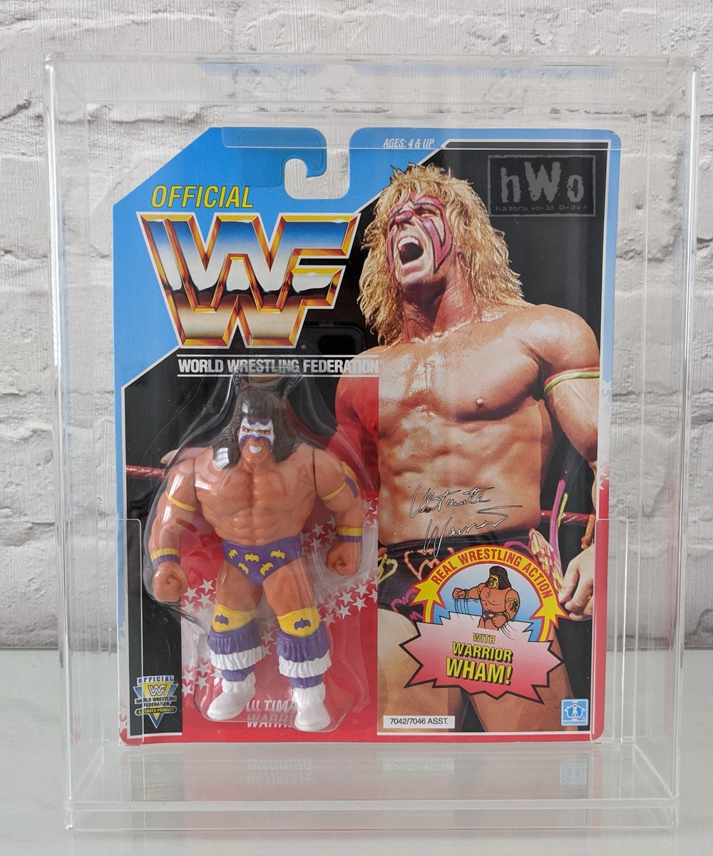 hWoBradders's tweet photo. #FigureFriday this week is my WWF Hasbro Series 3 Ultimate Warrior with the WARRIOR WHAM! This figure was my favourite as a child and holds a special place in my collection ❤️
🟣🟡🟣🟡🟣🟡🦸🏼🟡🟣🟡🟣🟡🟣
#FigureFriday #MintAF #hWo #wolfpack #FigLife https://t.co/sOutOEn7FN