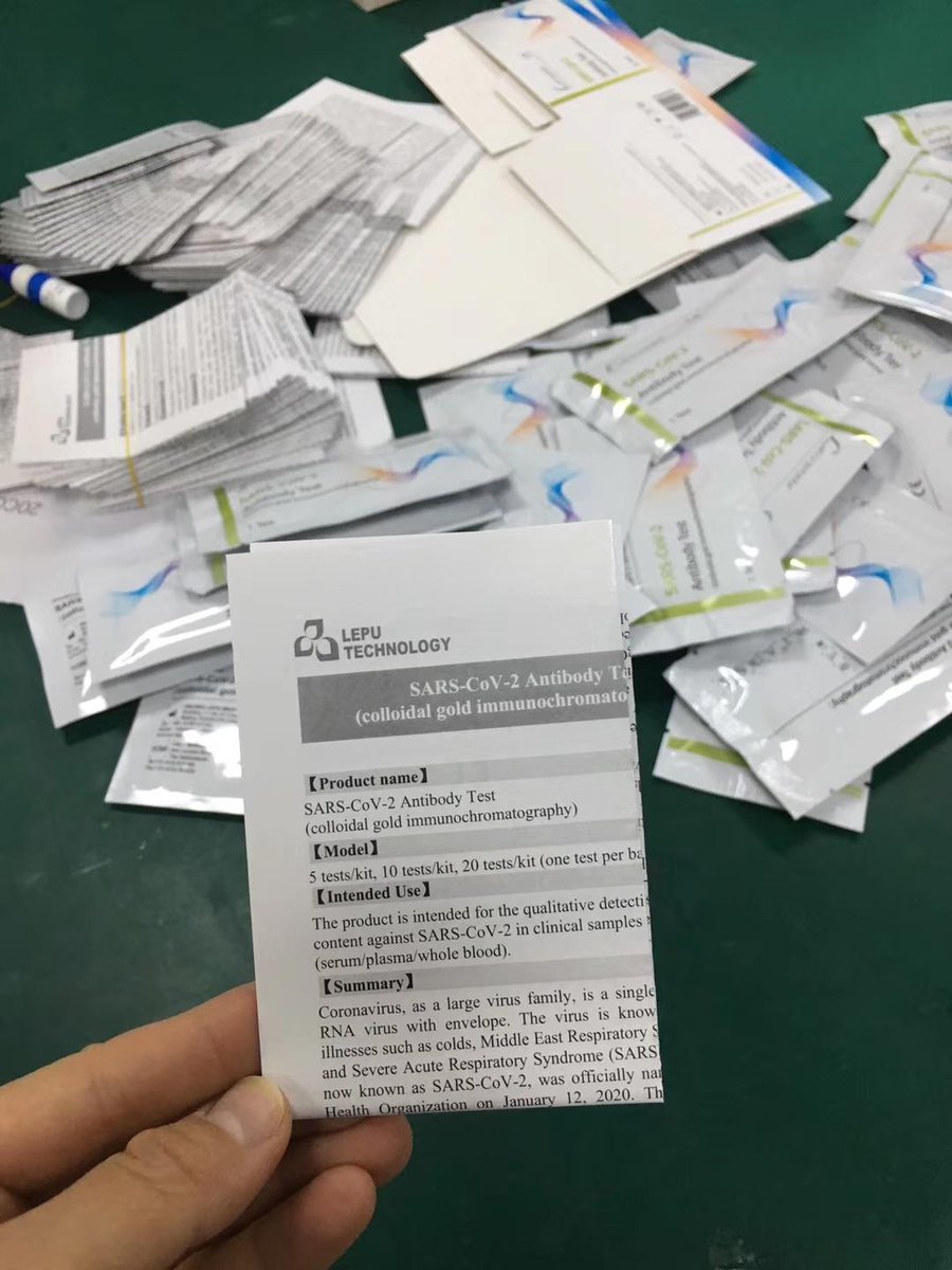 YolandaShi5's tweet photo. #sars_cov_2 #antibodytest 
Certificate: CE
Payment: T/T
#LEPU medical test kit is on the white list, too.
Whatsapp: 008613001939152
Wechat: kakakrystal
#testkit #testkits #antibody #covidtesting #covid19testing #northamerica #Peru #Ecuador #USA #covid19uk #covid19test #clinic https://t.co/NtMJRMIybU