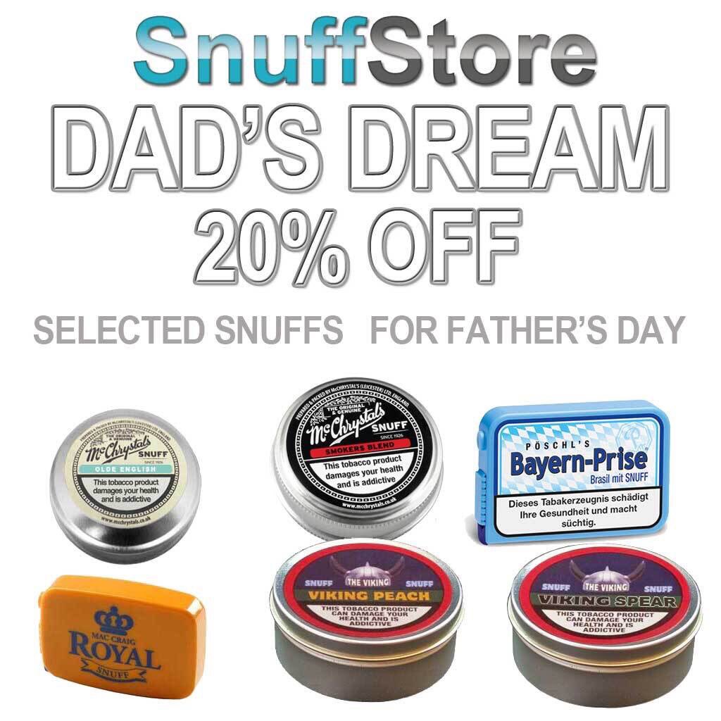 MrSnuffUK's tweet photo. Happy Father’s Day weekend sale!
https://t.co/YYLTTc2ILW
•
•
•
•
#snuffstoreuk #snuffstore #snuff #store #uk #tobacco #nicotine #sale #weekend #fathersday #mcchrystals #pöschl #viking #peach #pear #royals #oldeenglish #bayernprise #smokersblend #goodvibes #holiday https://t.co/ZMNDFRKLe8