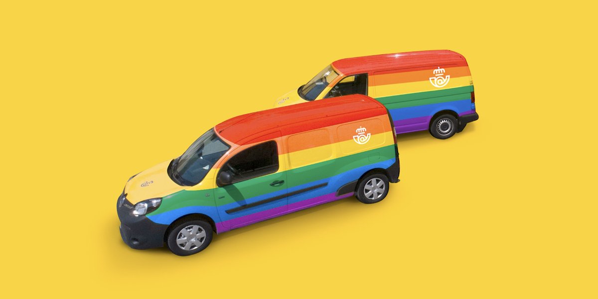 🏳️‍🌈El #Orgullo de <a href="/Correos/">Correos</a> 👉 <a href="/GreySpain/">Grey Spain</a> ha creado una campaña en la que se presenta el primer #sello #LGTBI de la entidad 👇#NoSoloAmarillo

🔗bit.ly/3hF4d9j