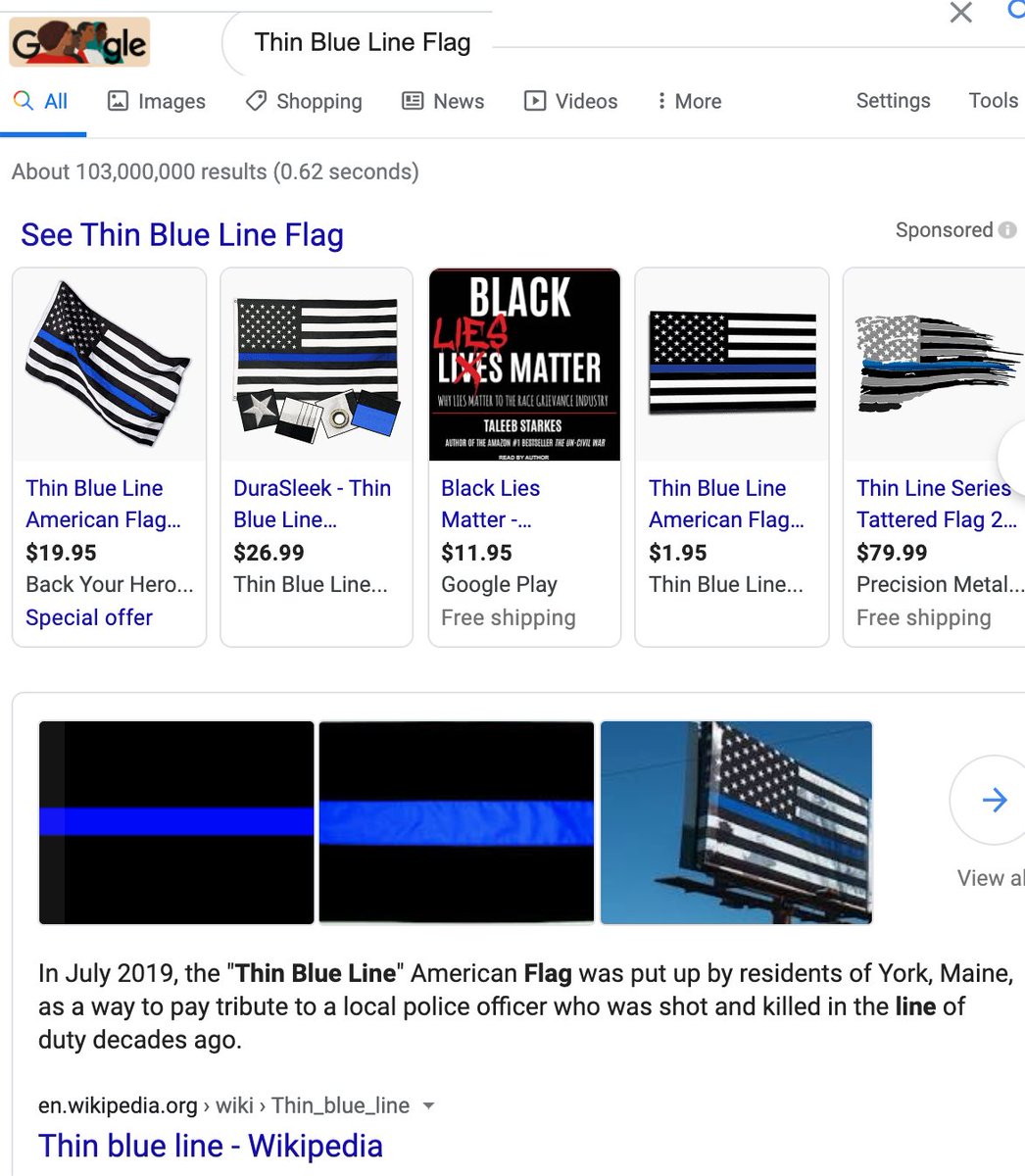 31.  #QAnon Leftists resent Thin Blue Line Flag, intended to "show solidarity & professional pride within a dangerous, difficult profession & a solemn tribute to fallen police officers".  #BackTheBlue  http://www.thinbluelineusa.com 