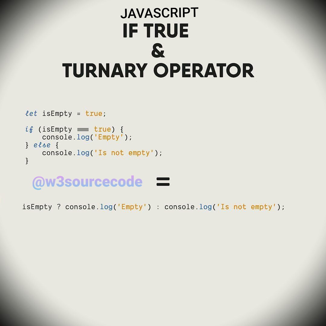 w3sourcecode's tweet photo. #javascript #javascript30 #js #jQuery #Angular #angulartip #reactjs #VueJS #ReactNative #NodeJS #turnary #IF #else #true #false #operator #100DaysOfCode #script #programming #Tips #sourcecode
#w3sourcecode
@w3sourcecode https://t.co/rnwgjAympO