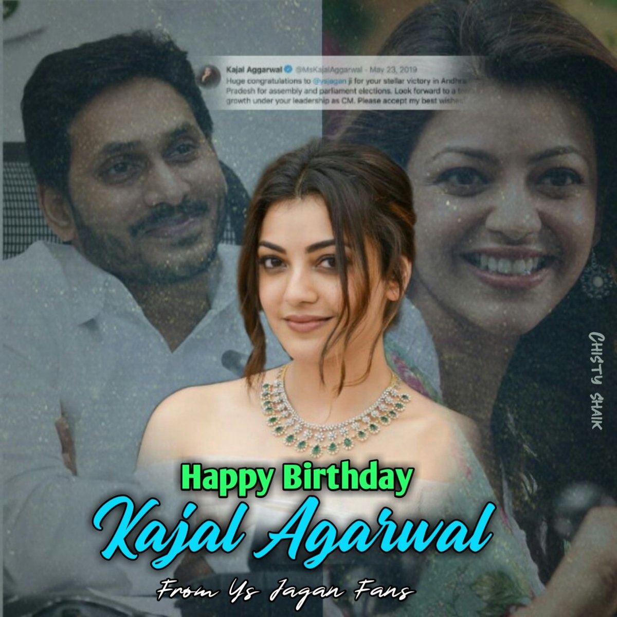 Happy birthday Kajal agarwal 