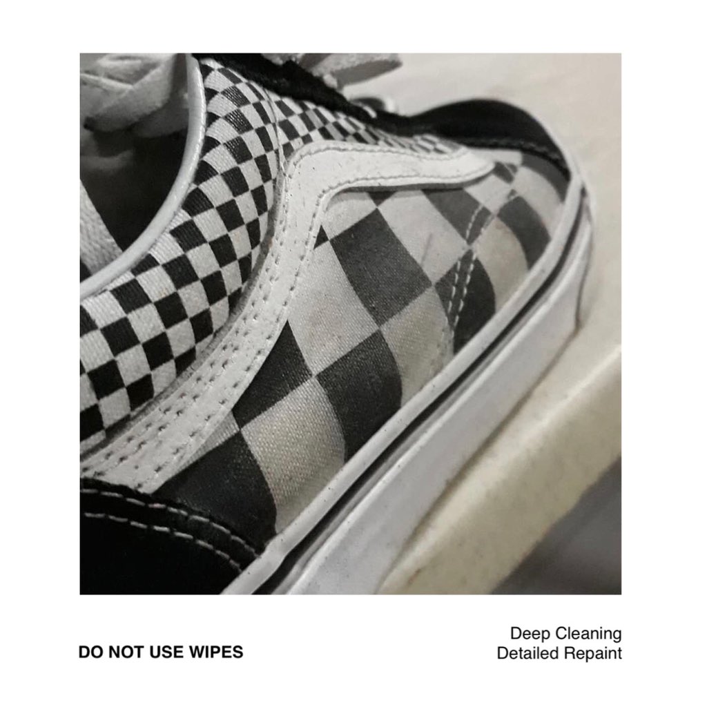 ymshoecleaning's tweet photo. A friendly reminder from Team YM.

#BeatersToBrandNew https://t.co/7bp4SMrdGY