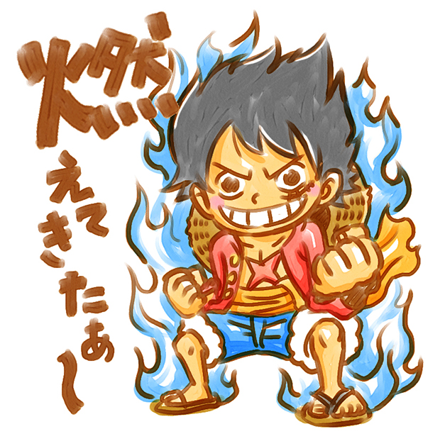 Twitter 上的 Koutasworld こうたずわーるど Lineスタンプ One Pieceの主人公モンキー D ルフィをlineスタンプ用に制作する One Pieceの主人公 麦わらのルフィを描いてみました T Co Ujjfrilxzi Onepiece イラスト モンキーdルフィー Lineスタンプ