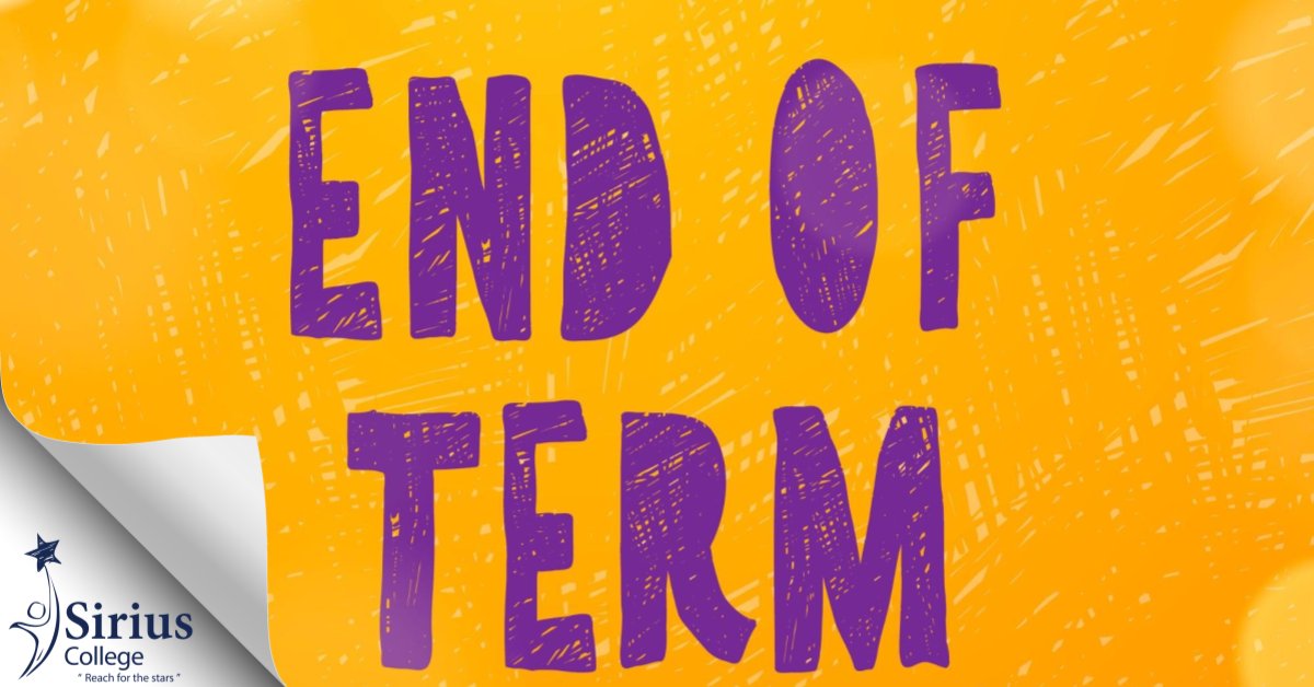 siriuscollege's tweet image. Today is the end of Term 2. We wish all students a good &amp;amp; relaxing break!

sirius.vic.edu.au

#SiriusCollege #schoolholiday #TermBreak