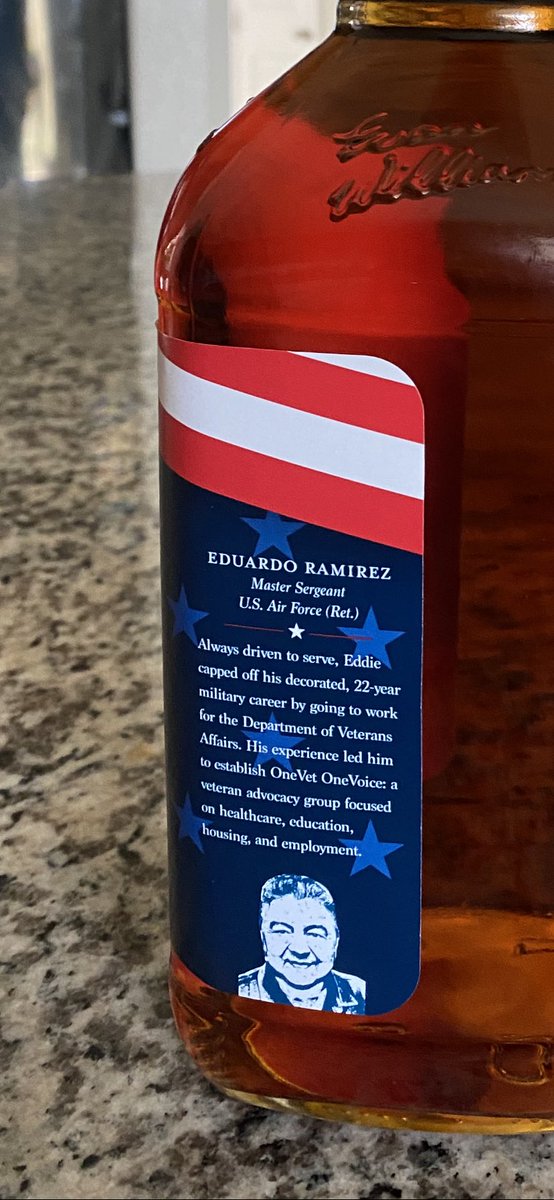 chavezpost505's tweet photo. As one of the selectees of the Evan Williams American Made Heroes, I got my good side on the bottle...congrats to all the selectees.
https://t.co/REEqbxfz4E https://t.co/SSdMJmd5FZ