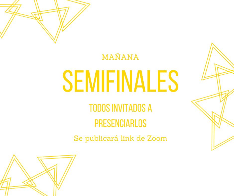 tudebatedigital's tweet photo. El día de mañana será nuestra ronda de semifinales, tendremos debates de 17:00 a 18:00 y entre 18:30 a 19:30 acompañanos vía zoom #tudebate https://t.co/rRaWtvzYna