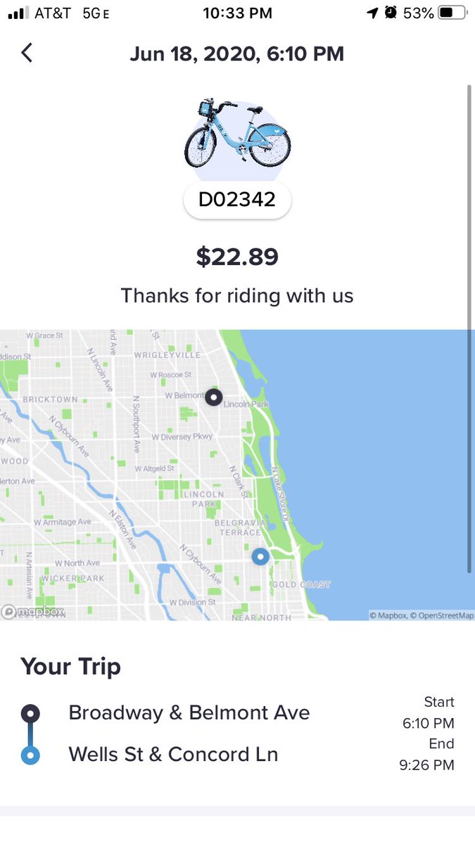 kellyreickhoff's tweet photo. @divvybikes do you think I’m that fit? I need a $20 refund for not locking my bike correctly for 3 hours https://t.co/HtruJUEe3f