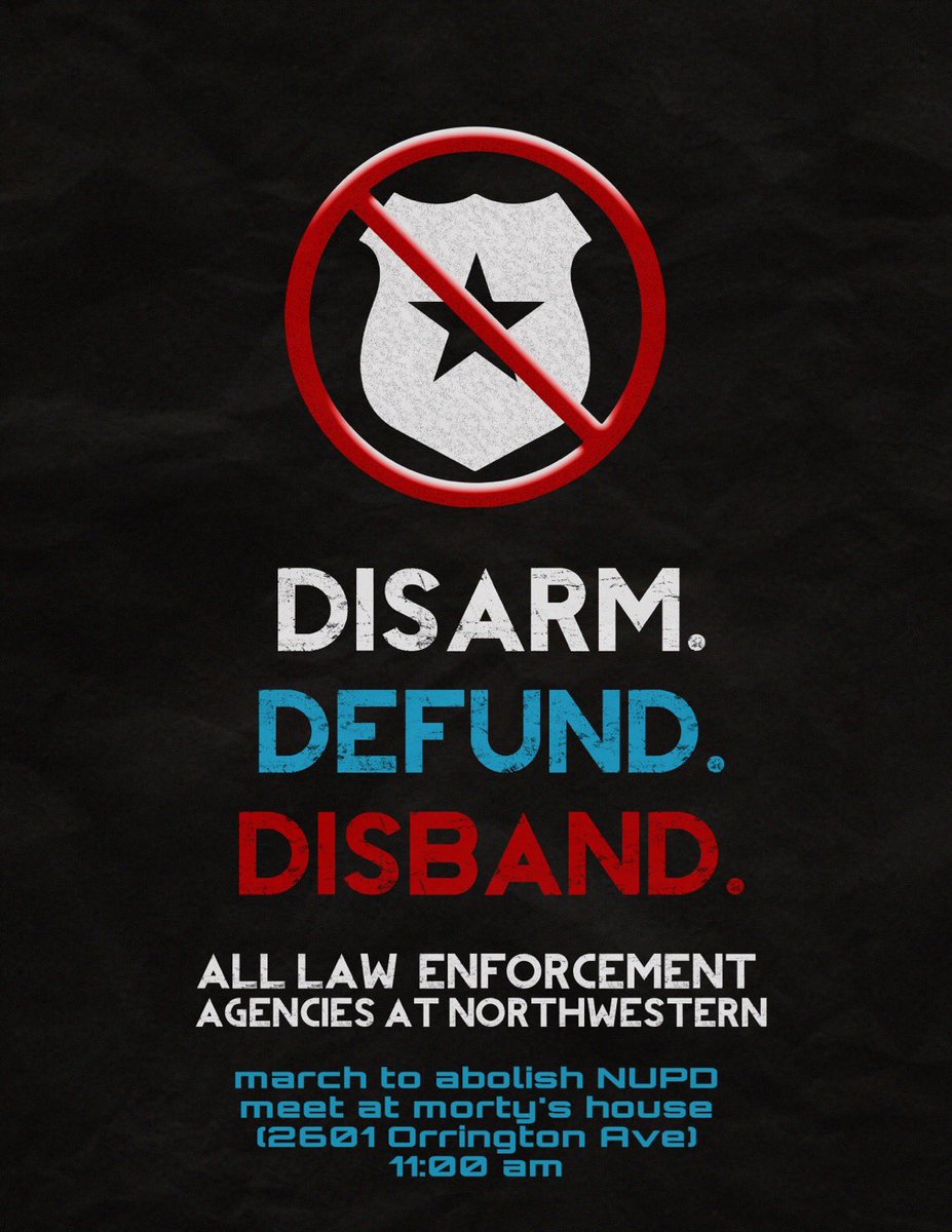 #nucommunitynotcops tweet media