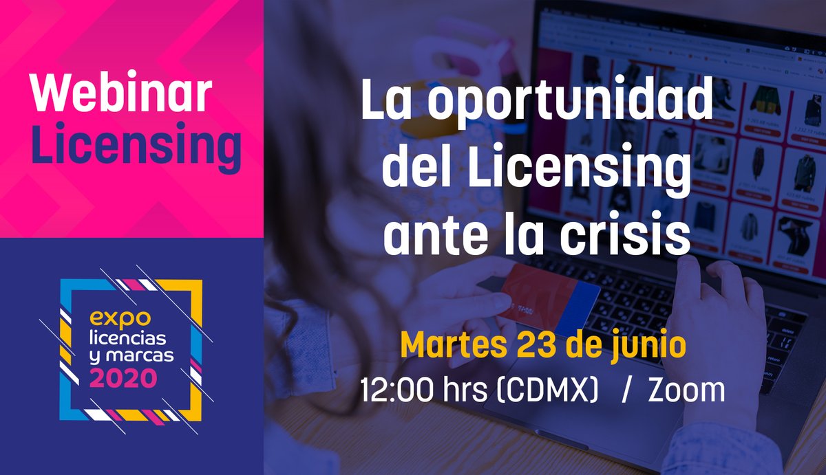 CLicensing's tweet photo. ¿Eres #licenciatario? ¿si? esto te interesa, ¿no? ¿has pensando en sumar un personaje a tu producto para salir pronto de esta crisis? esto a ti también te interesa #WebinarLicensing registrate aquí: https://t.co/spbk3GdncU https://t.co/WZYE4KUfd1