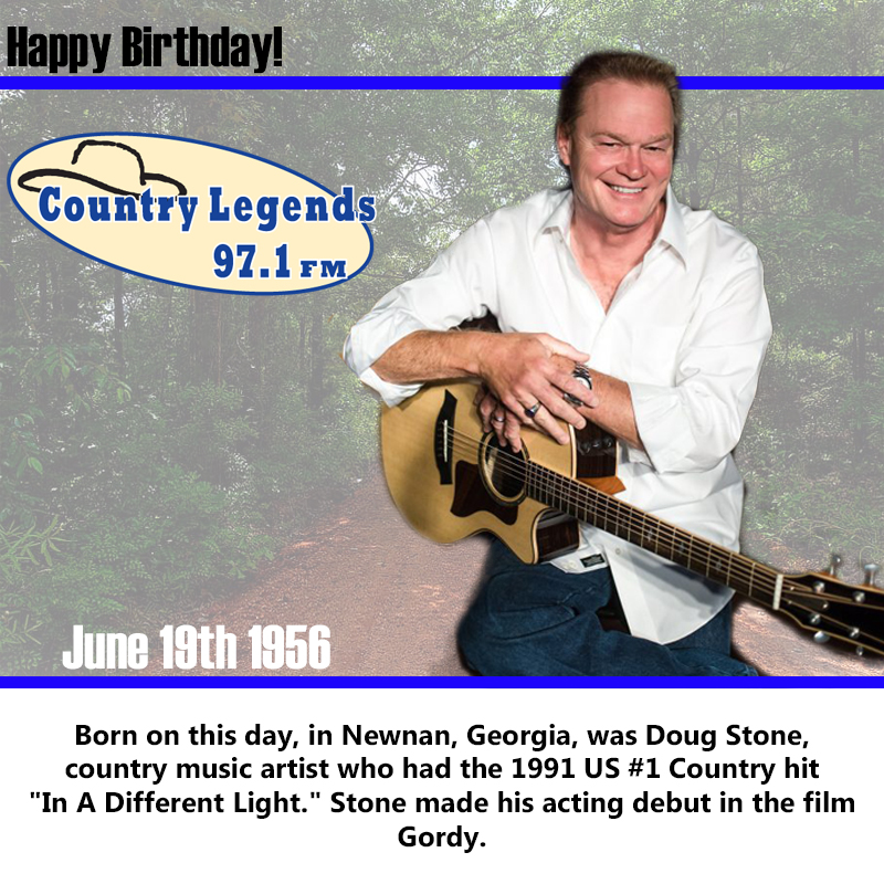 Happy Birthday Doug Stone !
 