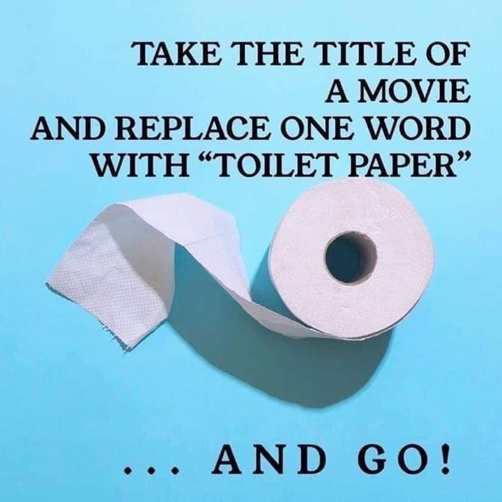 globalnathealth's tweet photo. Toilet Paper Wars? https://t.co/mx6pgIF8Gh