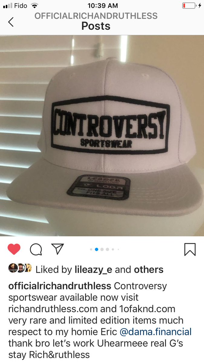 BlackFinnGypsy's tweet photo. #New #Merchandise by #RichAndRuthless @RichRuthless1 #order yours! #Controversy #sportswear! #LilEazyE @ewrightjr @UNDERWORLDCPTOG @longevity_will #Compton to #Vancouver #Canada & #Worldwide #HipHop #Rap #Music #Apparel #Fashion #Clothing #Rp in #Support #Canada ๐ https://t.co/eZAYOk2Iug