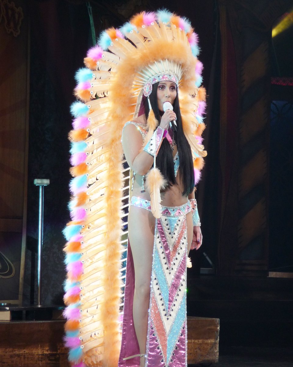 Trixie Mattel's outfit seems to be an "homage" to the Bob Mackey costume made for Cher. This one.