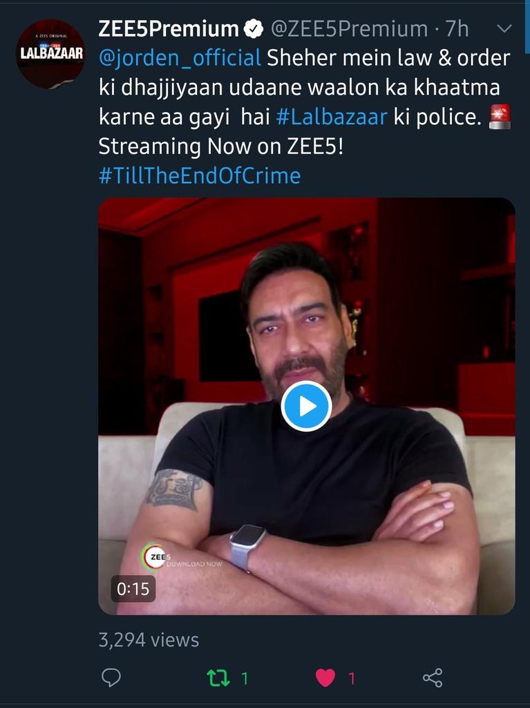 jorden_official's tweet image. What elce when @ZEE5Premium  mentions you  #Lalbazaar #TillTheEndOfCrime