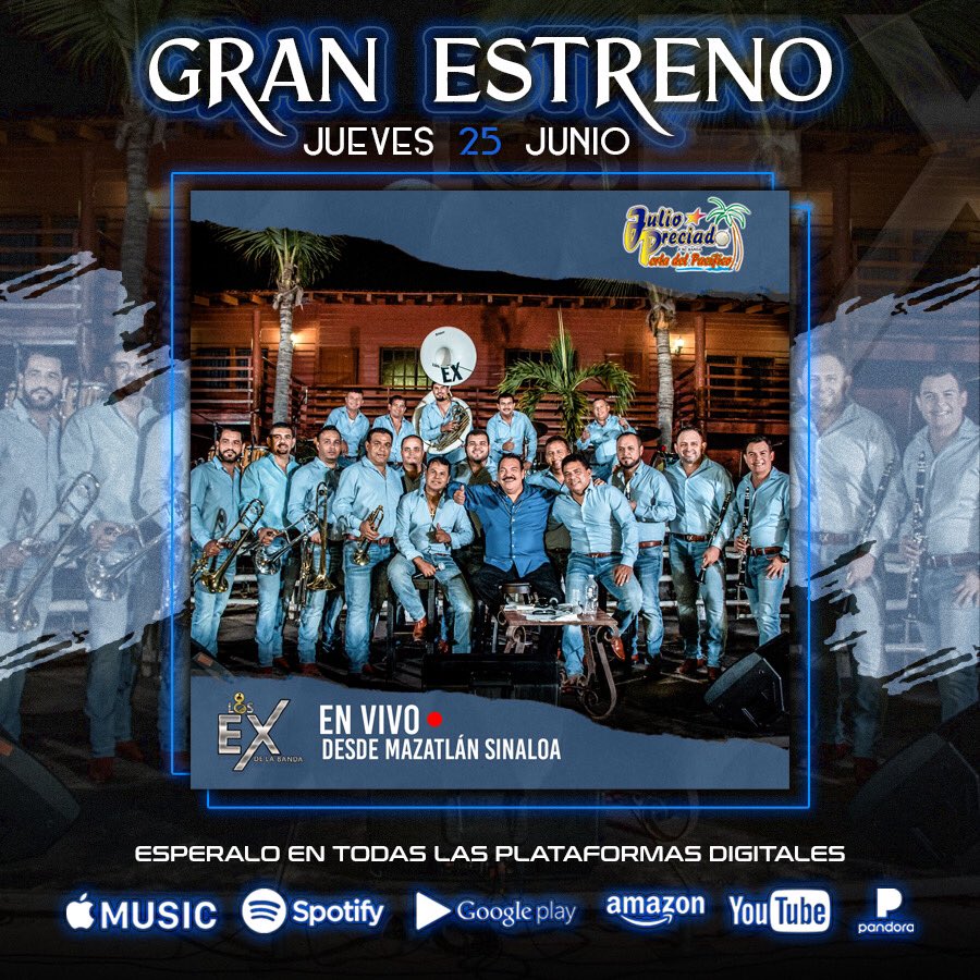 Próximo Jueves 25 de junio <a href="/Julio_Preciado_/">Julio_Preciado_</a> ft <a href="/ExDeLaBanda/">LosExDeLaBanda</a> estreno oficial en todas las plataformas digitales