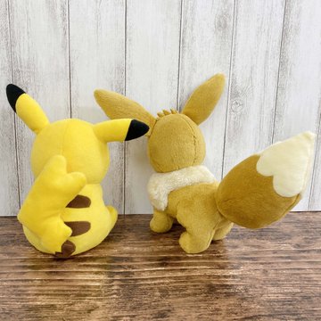 Sanei Boeki Announces All Star Collection Plushies For Female Pikachu Eevee Bayleaf Quilava And More Nintendosoup