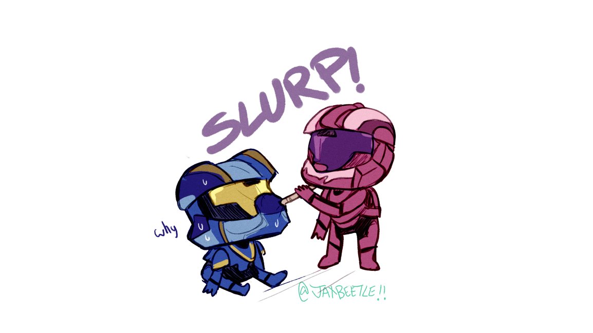 jaxbeetle's tweet photo. new rvbs do b slurpin #rvb18 https://t.co/EHRvn4gNUb
