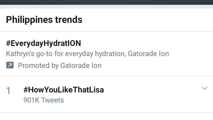 lloudandlisa's tweet photo. #HowYouLikeThatLisa is 99k tweets away from getting 1M tweets! https://t.co/YyxhBZLleR