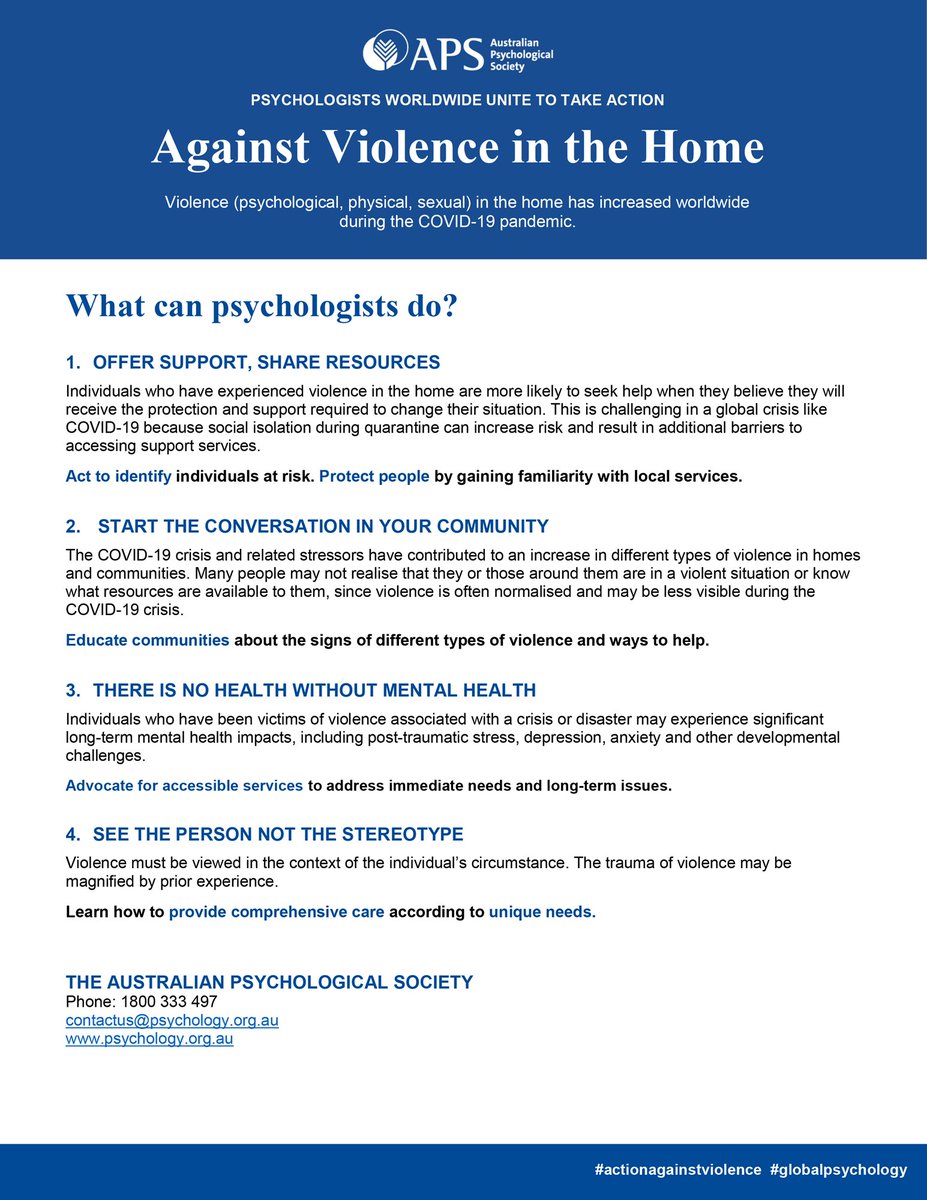 Australian Psychological Society tweet media