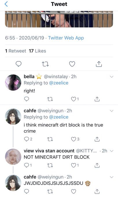 omg bella  @winstalay pls do tell us whats your definition of a joke? of cybercrime? since you know it all please do educate us how doing this to someone who made a mistake & made an apology (whether youre satisfied with it or not) would make everything better! make us understand!