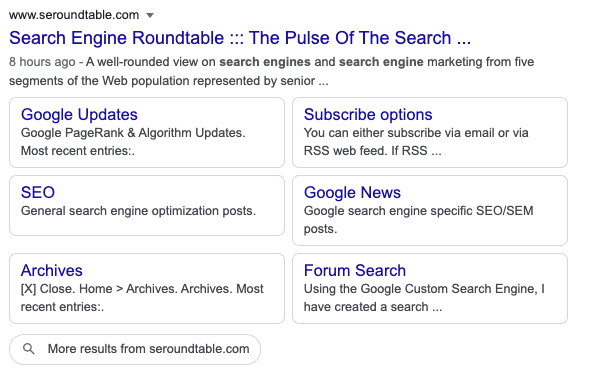 catchworks's tweet photo. Seeing further changes (UK) to Google's SERPs design, including separate drop shadow boxes for sitelinks and a 'load more' continuous feed for page 2 and beyond. 

@rustybrick https://t.co/DqJCHCbwe7