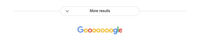 catchworks's tweet photo. Seeing further changes (UK) to Google's SERPs design, including separate drop shadow boxes for sitelinks and a 'load more' continuous feed for page 2 and beyond. 

@rustybrick https://t.co/DqJCHCbwe7