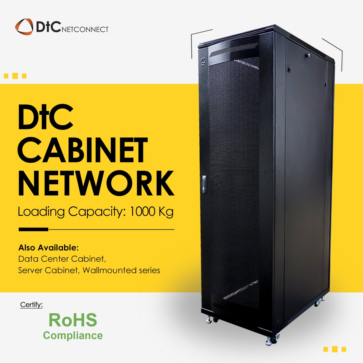 DNetconnect's tweet photo. DTC Cabinet Network.
Loading capacity 1000kg.
Also Available:
a. Data Center Cabinet,
b. Server Cabinet
c. Wallmounted Series
DTC NETCONNECT
"Solution for Your All Connection"
#product #bigdata #clouds #datacenter #nertwork #lifestyle #need #connections #wifi #cabinet #server https://t.co/O5qOCHJxYj
