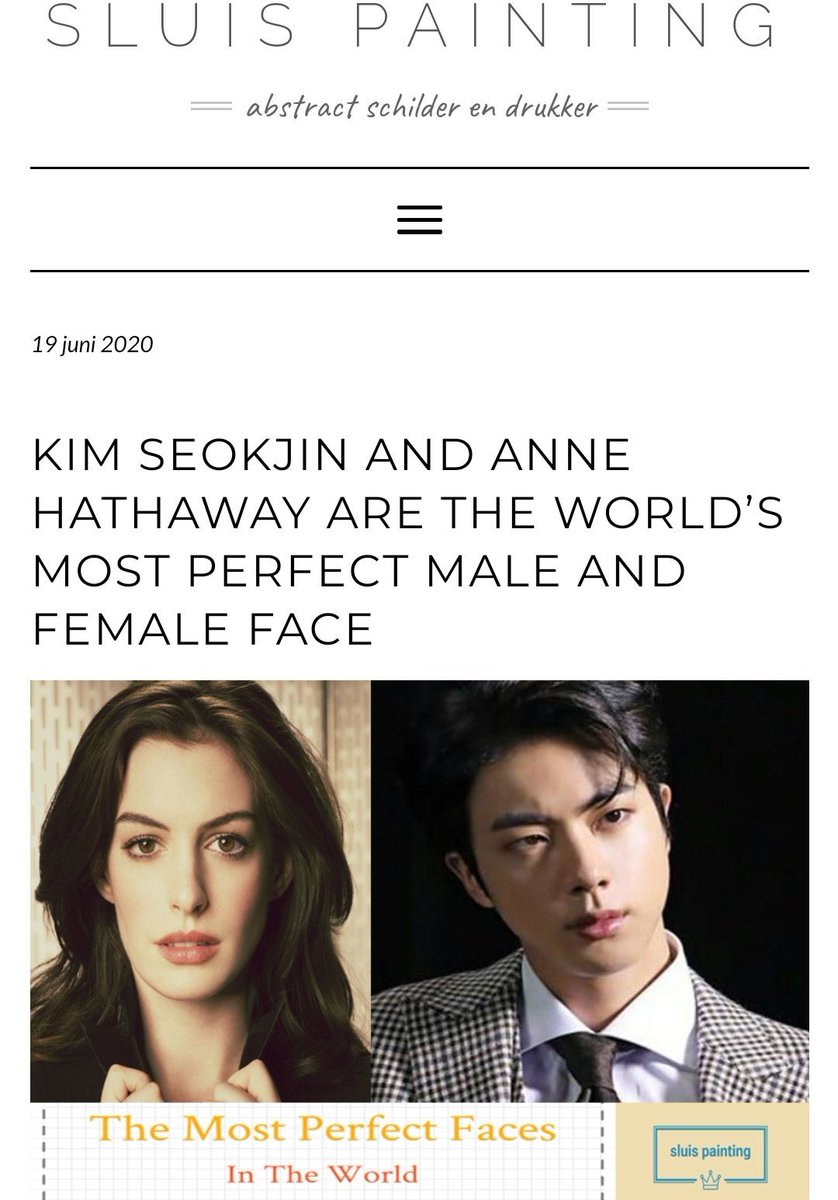 seokjinbit's tweet photo. KIM SEOKJIN HAS BEEN DECLARED AS THE WORLD’S MOST PERFECT FACE IN MALE CATEGORY

NO LIES FOUND THERE YES YES YES @BTS_twt https://t.co/BZMdFUuQa8