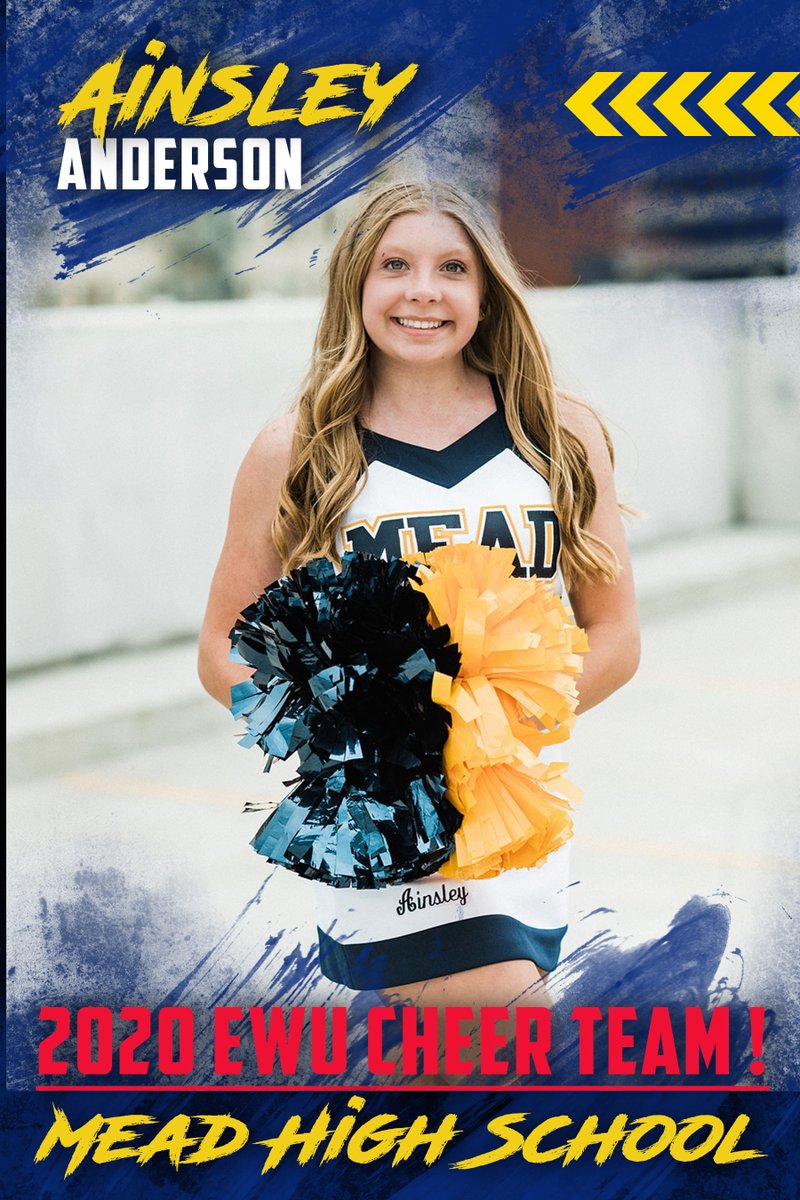 Congratulations to <a href="/MeadHighSchool/">Mead High School</a> 2020 Graduate, Ainsley Anderson!  She will be an <a href="/EWUEagles/">EWU</a> Cheerleader in the fall!  #YOUBelong <a href="/Mead_Cheer/">Mead Cheerleading</a>