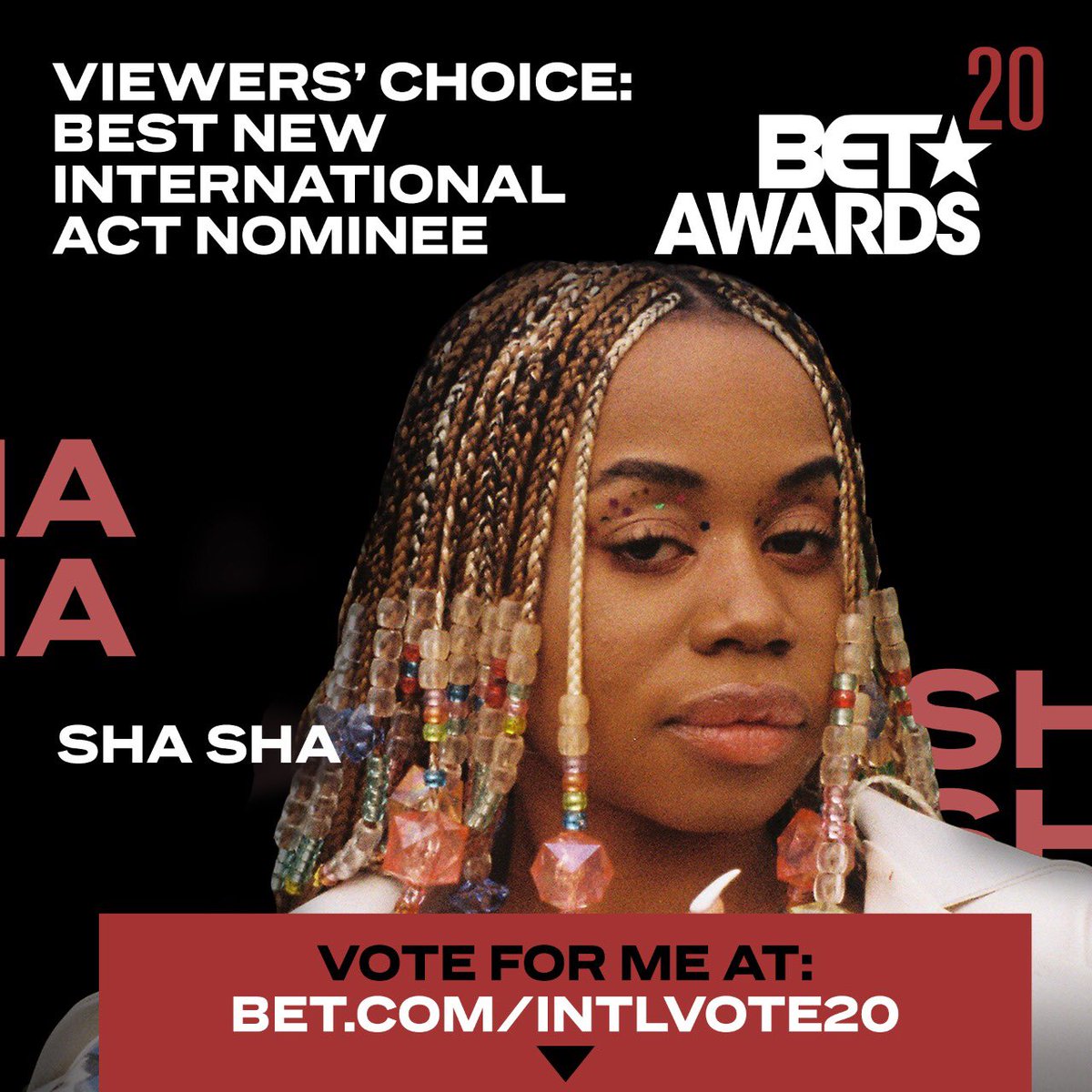DjMaphorisa's tweet image. South Africa 🇿🇦 &amp;amp; Zimbabwe 🇿🇼 Lets make history together today its the last day to Vote @shashaofficial1 needs to bring it home ❤️🙏🏾😭
Best New International Act #betawards2020
#bestnewinternationalact 
Please Vote here 
bet.com/shows/bet-awar…

#Maphorisa