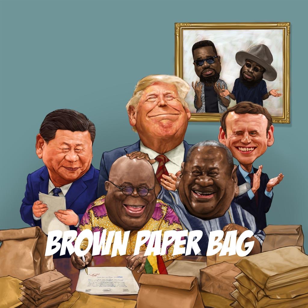 sarkodie's tweet image. We be original don dada
But everything that we do has been done dada
Oil, gold, cocoa, minerals proper
In the land of so much how is there hunger (How?) @manifestive #brownpaperbag 🖤✊🏿