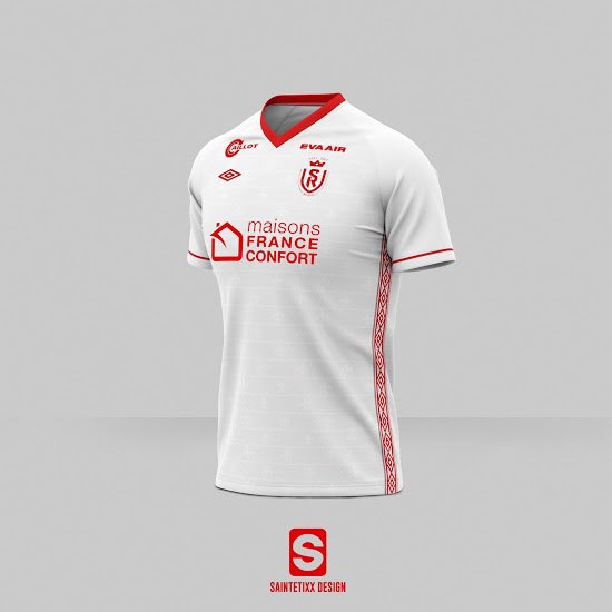 新品】Stade Reims スタッド・ランス ユニフォーム キッズ 116 Stade