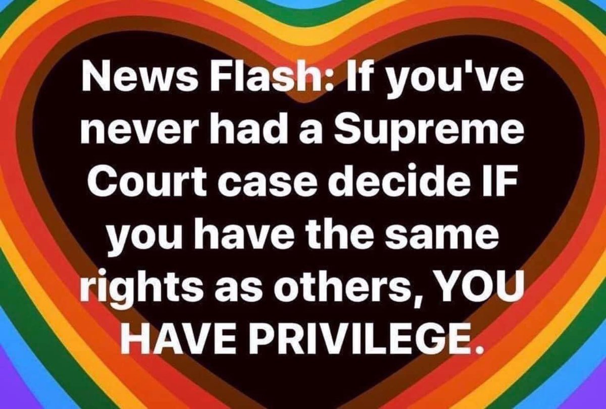 thiabrown's tweet photo. #checkyourprivledge #PrideMonth https://t.co/6xRMivjyqH