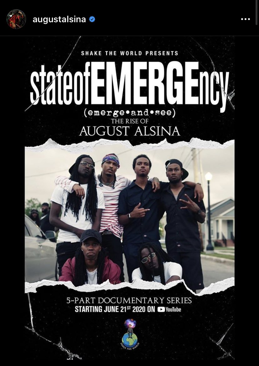 jayawa24's tweet photo. August Alsina with a message to us fans❤️🙏🏾 he’s really been through so much these last few years and I’m just so happy he’s alive and working on himself. I can’t wait to watch his Documentary and listen to his new album because he’s so talented. He deserves it 🖤✊🏾 https://t.co/8KRZF2FwMZ