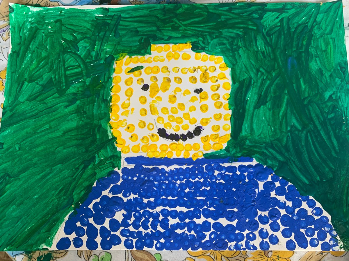 BSB_KS1's tweet photo. Pointillism art inspired by the artist George Seurat @BSB_KS1 @britishschoolro #pointillism #creative #art https://t.co/If5ijkWNj8