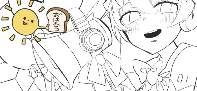 今この子描き進めてます? 