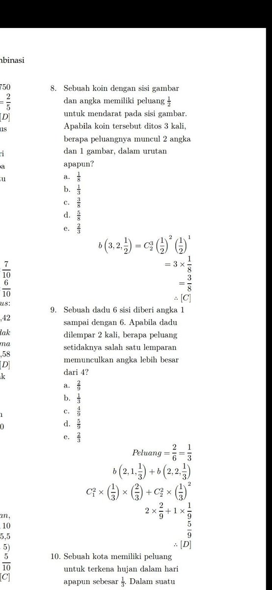 Sbmptnfess على تويتر Ptn Ini Pembahasannya No 8 Sama 9 ...