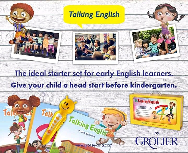 Grolierind_offc's tweet photo. Talking English merupakan produk ideal untuk pembelajaran bahasa inggris awal. Berikan anak Ayah Bunda kesempatan untuk memulai sebelum TK atau Sedari dini.....
.
.
.
.

.
#grolier #learningathomewithgrolier #enjoylearningwithgrolier #grolierasia #grolierindonesia #grolierbooks https://t.co/5LtSeQ9mUX