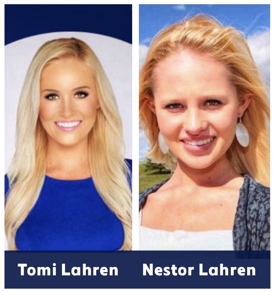 Tomi Lahren and her adopted daughter Nestor. 