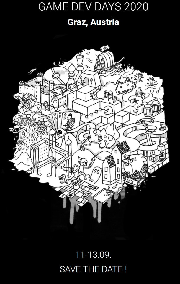 gamedevdays's tweet photo. Happening Friday June 19th - 12PM CEST to Midnight! 

Schedule: https://t.co/Ij0CKy3VQh
Conference Discord: https://t.co/6NNRviJwVb
Livestream: https://t.co/YukQN8Zg59

free, online, open for EVERYONE

#gamedev #indiedev #gddg20 https://t.co/Id06kBVSfS
