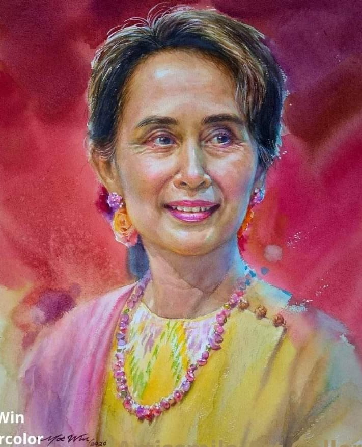 Myanmar State Councellor,Aung San Suu Kyi
Wishing you a very happy birthday! May all your dreams come true. 