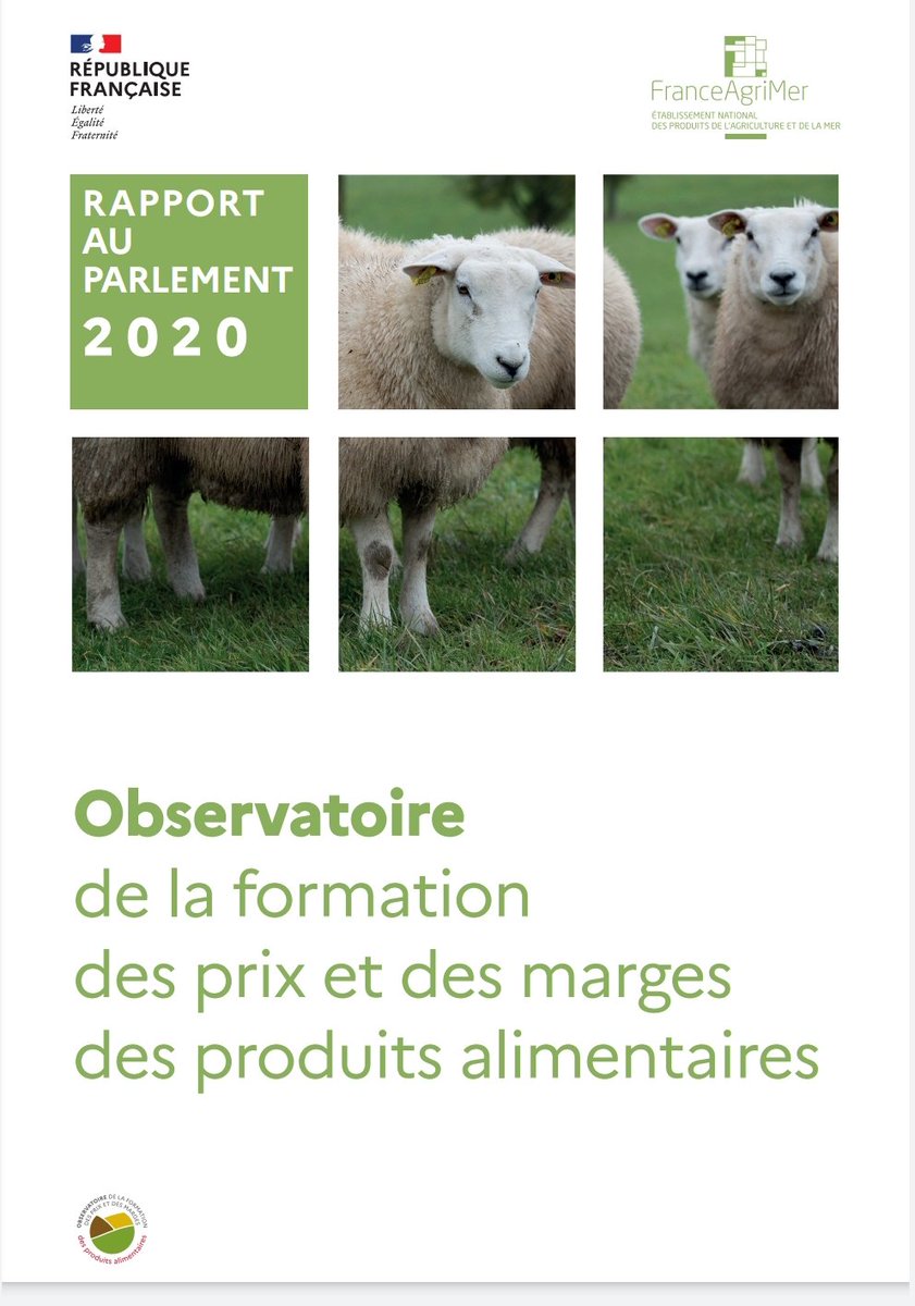 isabelle_senand's tweet photo. Publication du Rapport 2020 de l'Observatoire de la Formation des prix et des marges des produits alimentaires #OFPM : les marges nettes 2018 après IS des distributeurs restent négatives sur 3 rayons 👉 marée 🐟, boucherie 🥩 et boulangerie-patisserie🥖
https://t.co/KJfB48oxPf https://t.co/hRNx2uHcTu