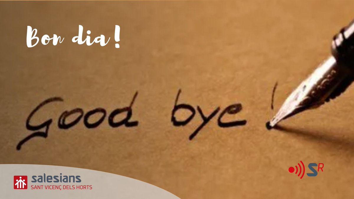 Tanquem avui la darrera porta del curs. Deixem records, incerteses i noves portes per obrir. No és un adéu, sinó un fins aviat. Aquí us deixem el darrer #podcast👇🏻
,📻santvicenc.salesians.cat/bons-dies/🎙️ #ambTuSomU