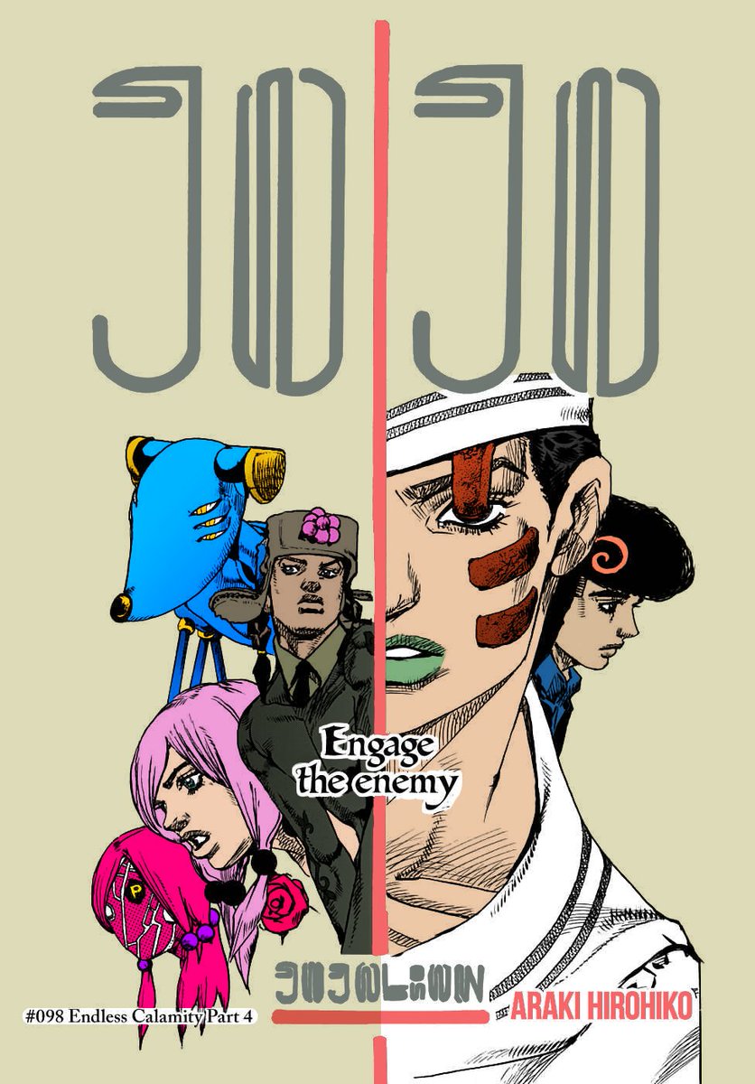TeaNilso's tweet photo. #Jojolion #Chapter98 #Coda

Superb chapter! https://t.co/JM9SicCyI8