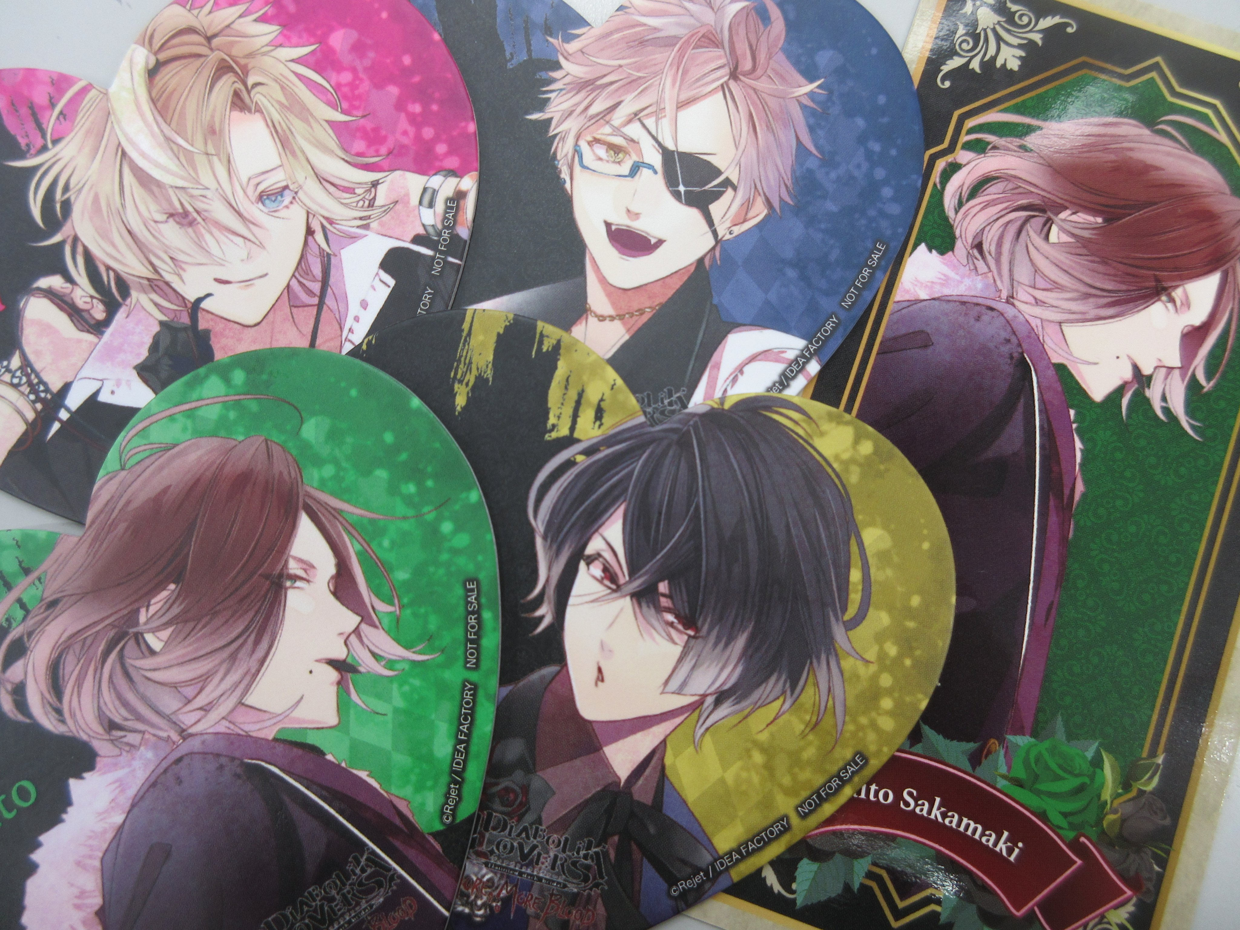 K Books乙女館 入荷情報 Diabolik Lovers グッズが本日も続々入荷しております なかでもオススメ は アニメプラザカフェ ノベルティ コースター Amp タロットカード風ポストカード ディアラバ グッズをお探しなら 是非乙女館へ Kbooks